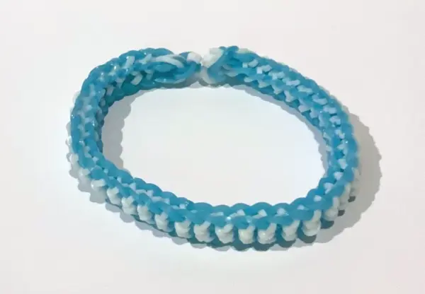 Light Blue and White Bracelet