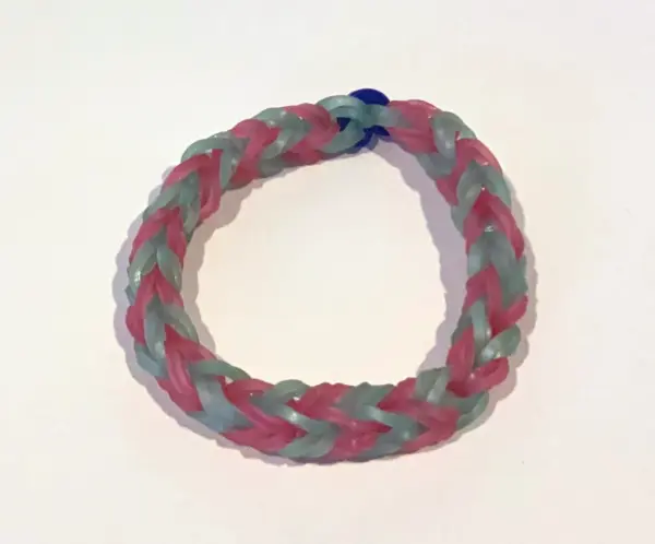 Pink Silver Bracelet