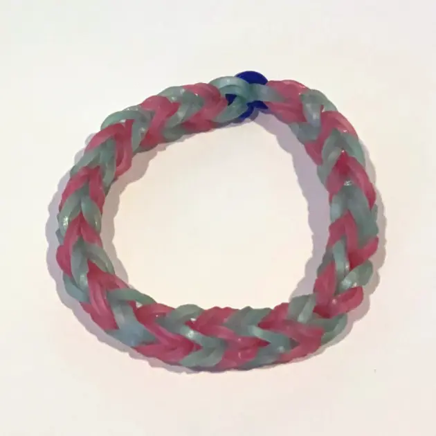 Pink Silver Bracelet