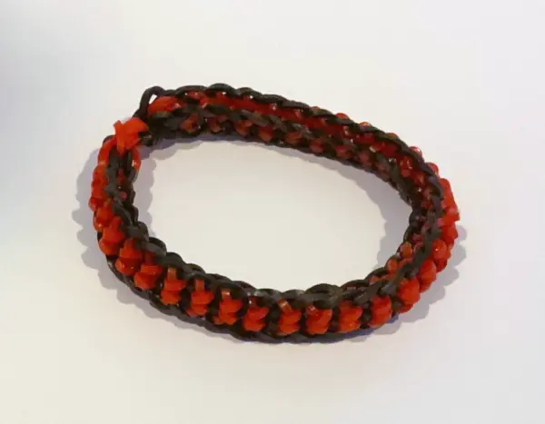 Red and Black Band Bracelet